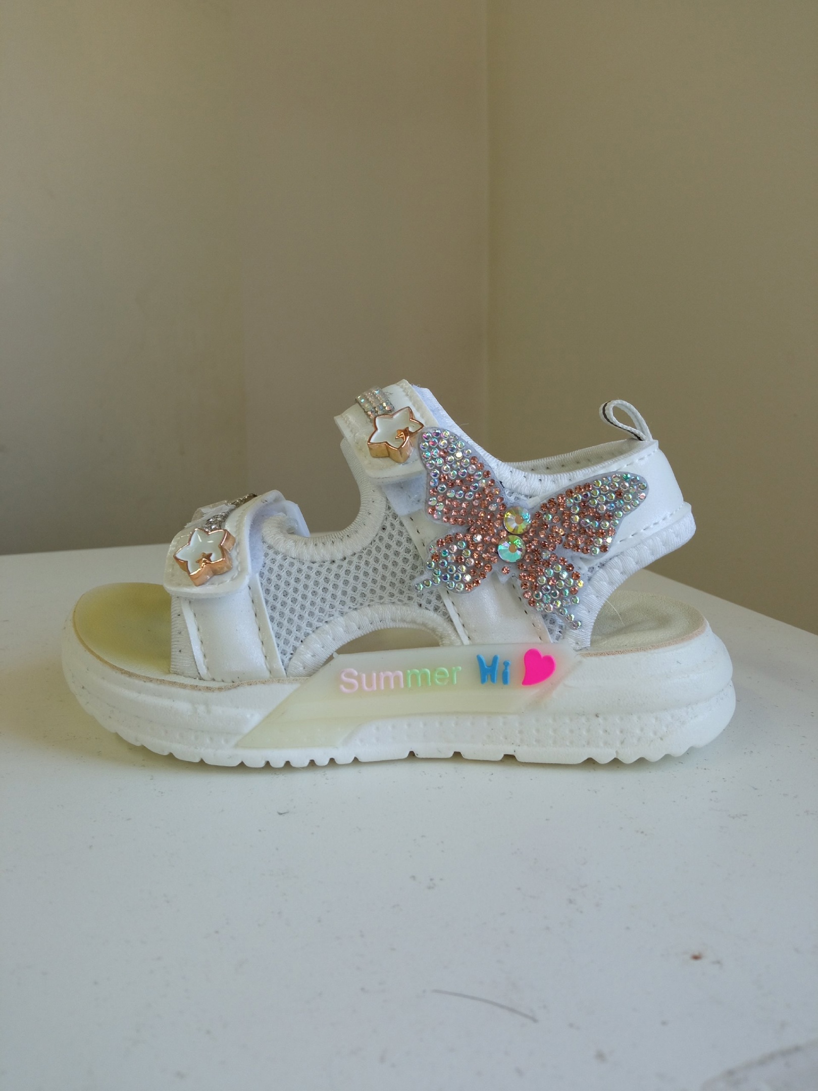 Сандалии детские Fashion Oka, белый, 25, Oka 
Сандалии детские Fashion Oka, белый, 25, Oka