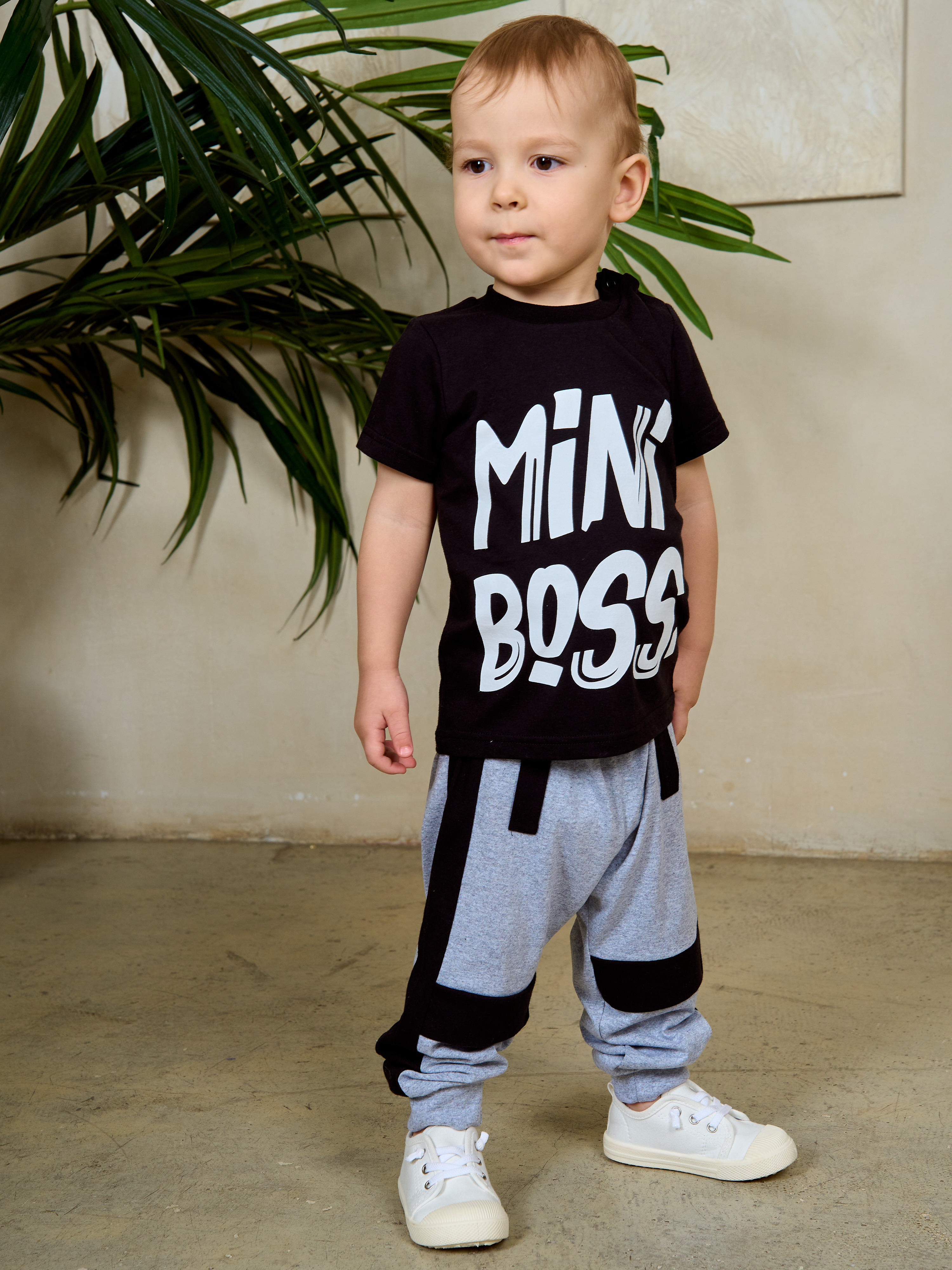 Костюм повседневный детский Осьминожка Mini Boss, Черный,серый, 92, Серый;черный, Mini Boss
Костюм повседневный детский Осьминожка Mini Boss, Черный,серый, 92, Серый;черный, Mini Boss