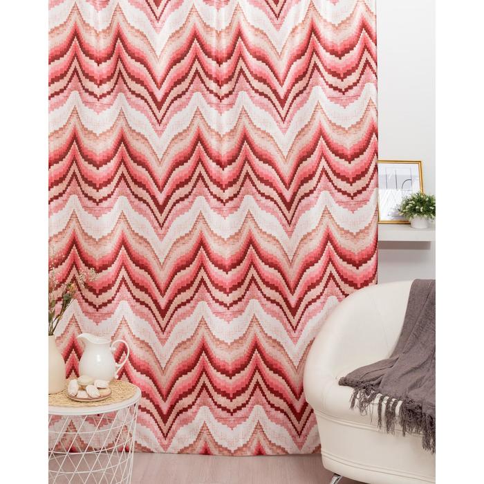 Этель "Памир", 170х270 см, розовая, полиэстер, блэкаут 
Этель "Памир", 170х270 см, розовая, полиэстер, блэкаут