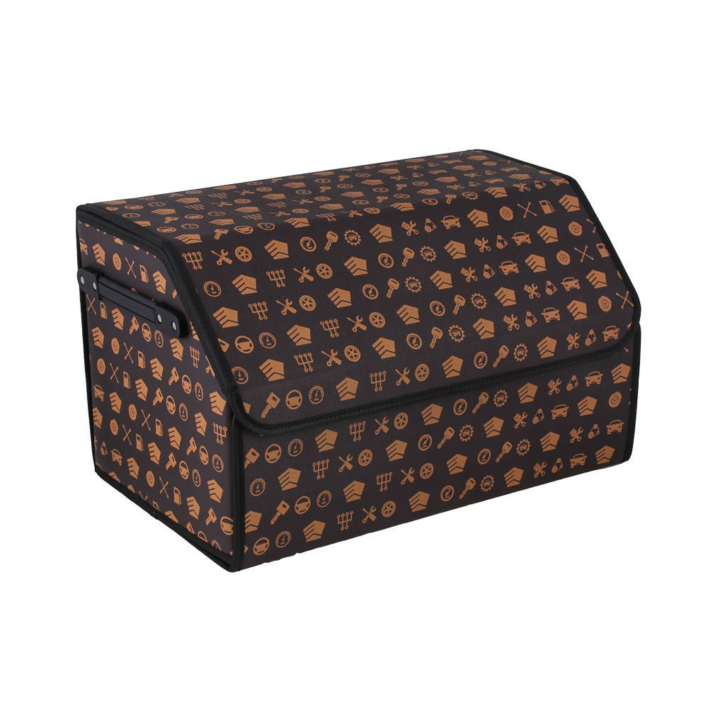 NG Органайзер багажника, 50х30х30 см, экокожа, Premium, коричневый, Черный, 732120 
NG Органайзер багажника, 50х30х30 см, экокожа, Premium, коричневый, Черный, 732120