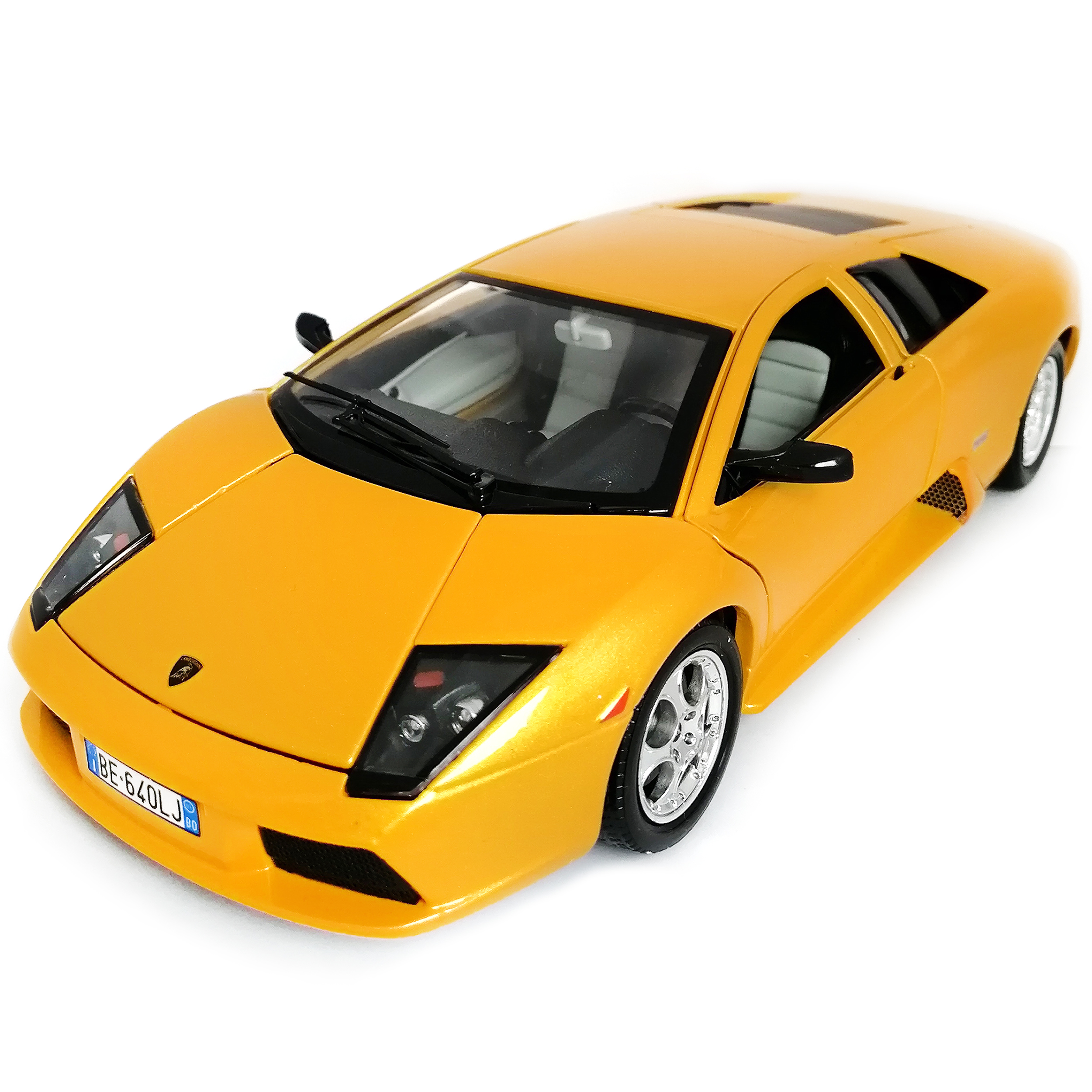 Коллекционная модель автомобиля Bburago Lamborghini Murcielago, масштаб 1:18, 18-12022, Желтый;зеленый;красный
Коллекционная модель автомобиля Bburago Lamborghini Murcielago, масштаб 1:18, 18-12022, Желтый;зеленый;красный