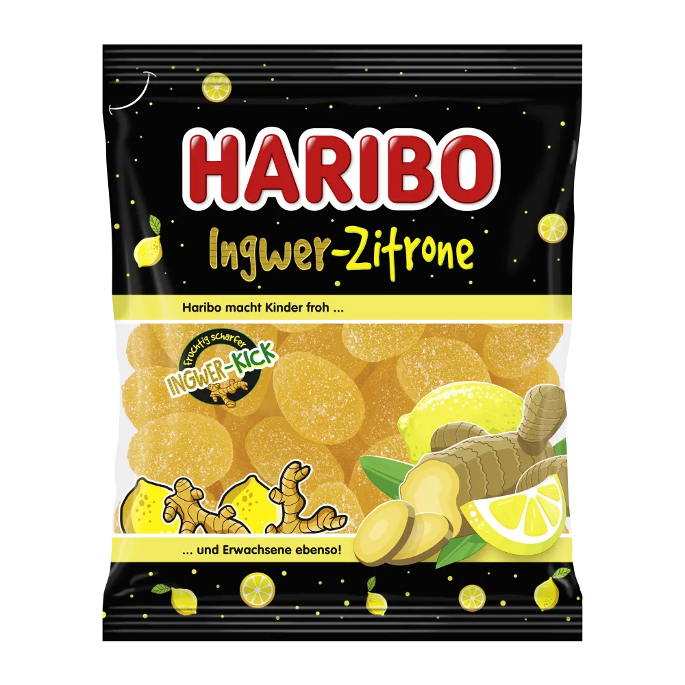 Мармелад Haribo Ingwer Zitrone Имбирный Лимон 175 г 
Мармелад Haribo Ingwer Zitrone Имбирный Лимон 175 г