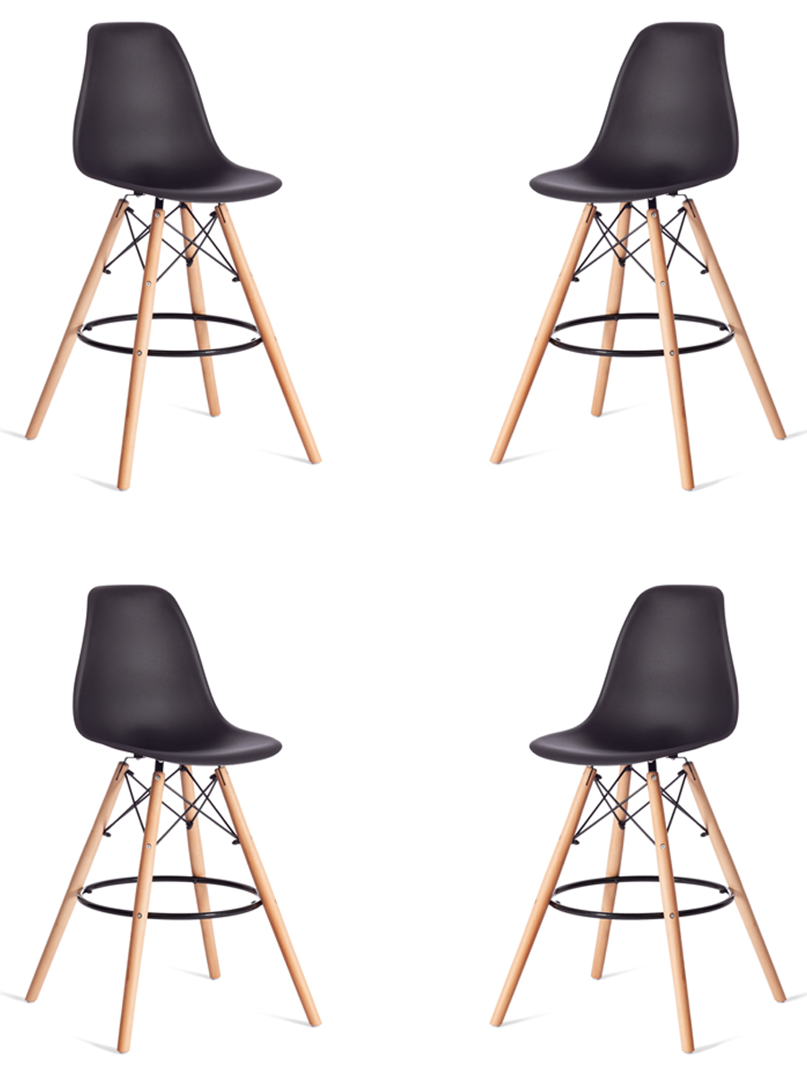 Комплект барных стульев TetChair Cindy Bar Chair, дерево бук, пластик, черный 4 шт, Cindy Bar Chair
Комплект барных стульев TetChair Cindy Bar Chair, дерево бук, пластик, черный 4 шт, Cindy Bar Chair