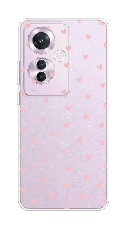 Чехол на Oppo Reno 11F "Розовые сердечки паттерн", Розовый;прозрачный, 2516650-1
Чехол на Oppo Reno 11F "Розовые сердечки паттерн", Розовый;прозрачный, 2516650-1