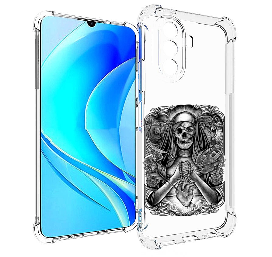 Чехол MyPads скелет с сердцем для Huawei Nova Y70 / Nova Y70 Plus (MGA-LX9N), Прозрачный, Tocco
Чехол MyPads скелет с сердцем для Huawei Nova Y70 / Nova Y70 Plus (MGA-LX9N), Прозрачный, Tocco