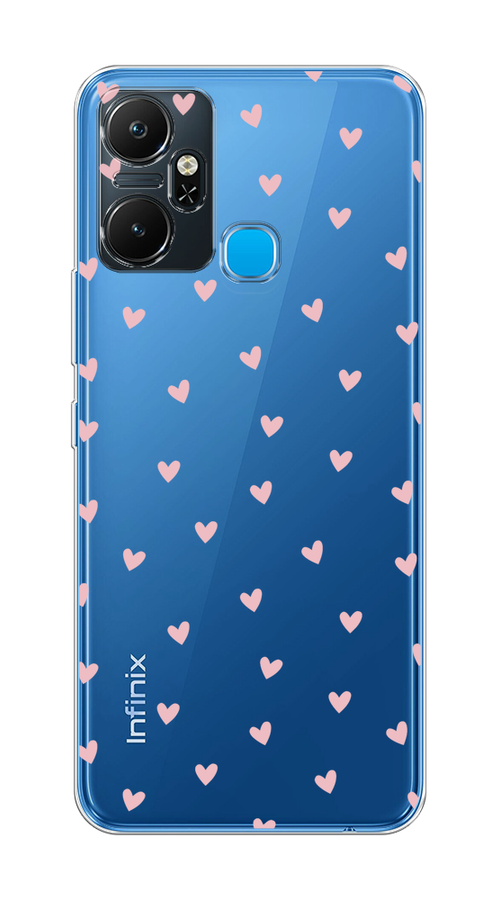 Чехол на Infinix Smart 6 Plus "Розовые сердечки паттерн", Розовый;прозрачный, 3102350-1
Чехол на Infinix Smart 6 Plus "Розовые сердечки паттерн", Розовый;прозрачный, 3102350-1