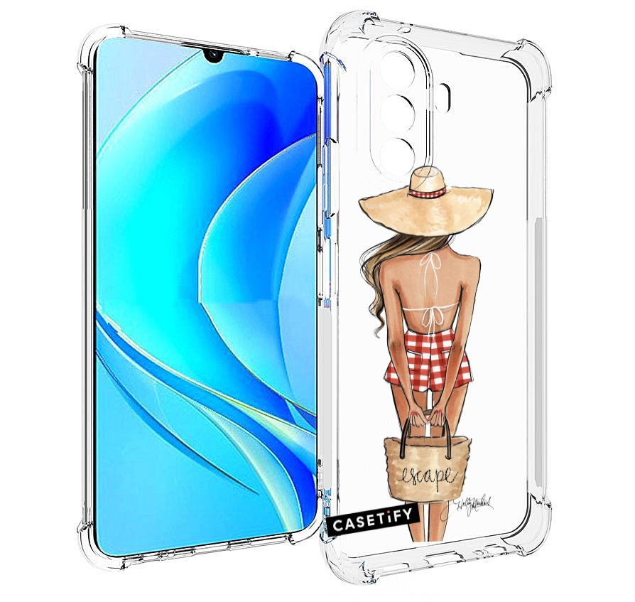 Чехол MyPads CASETiFY женский для Huawei Nova Y70 / Nova Y70 Plus (MGA-LX9N), Прозрачный, Tocco
Чехол MyPads CASETiFY женский для Huawei Nova Y70 / Nova Y70 Plus (MGA-LX9N), Прозрачный, Tocco