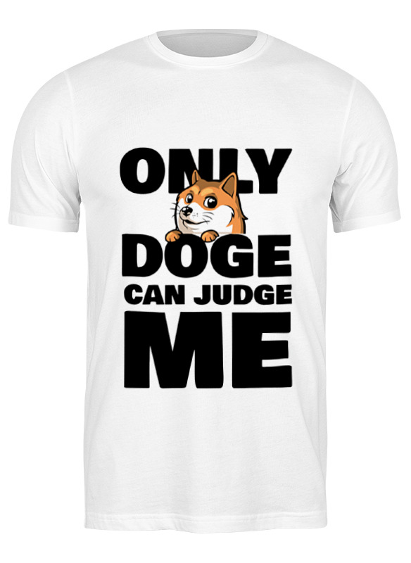 Футболка мужская Printio Only doge can judge me 653072 белая M, Белый, Only doge can judge me 653072
Футболка мужская Printio Only doge can judge me 653072 белая M, Белый, Only doge can judge me 653072