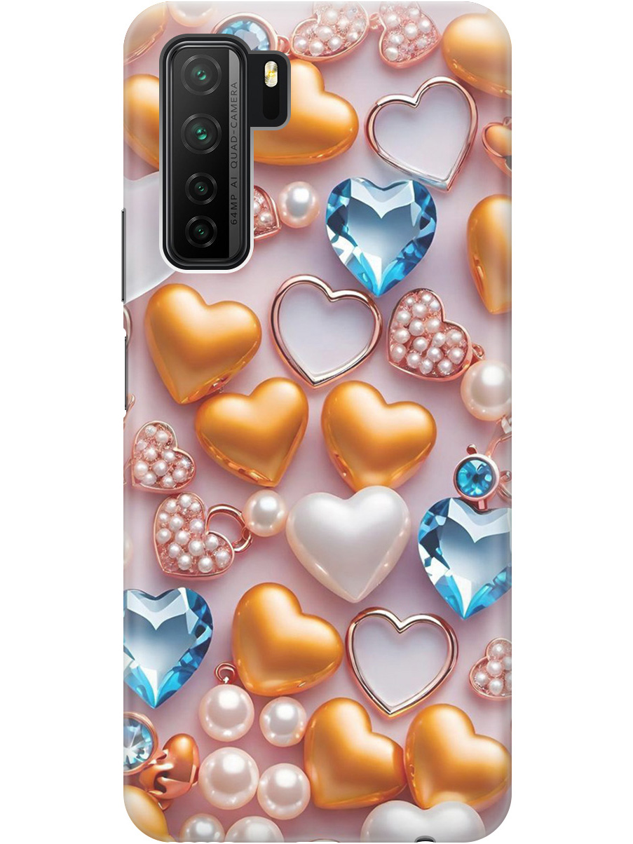 Силиконовый чехол на Honor 30S / Huawei Nova 7 SE с принтом "Украшения и сердечки", Прозрачный;белый;золотистый;голубой, 722946191
Силиконовый чехол на Honor 30S / Huawei Nova 7 SE с принтом "Украшения и сердечки", Прозрачный;белый;золотистый;голубой, 722946191