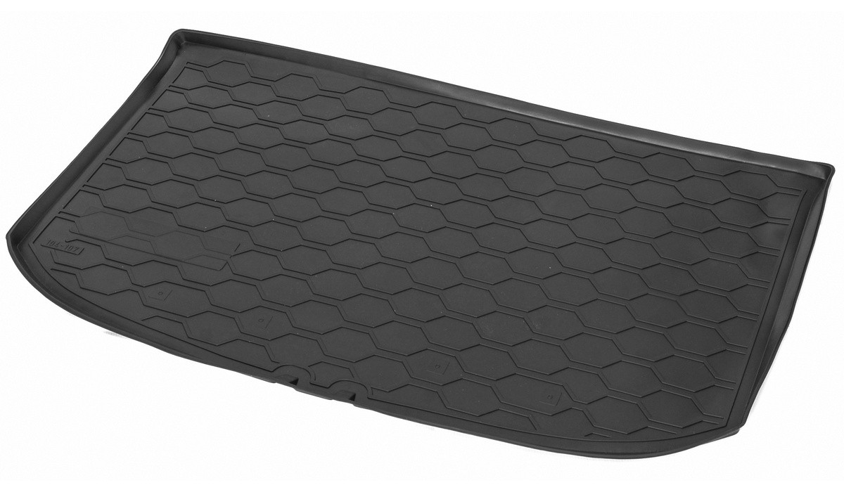 фото Коврик автомобильный в багажник kia soul ii хэтчбек 2014-2019, полиуретан rival