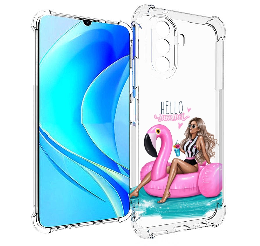 Чехол MyPads Hello-summer для Huawei Nova Y70 / Nova Y70 Plus (MGA-LX9N) / Huawei Enjoy 50, Прозрачный, Tocco
Чехол MyPads Hello-summer для Huawei Nova Y70 / Nova Y70 Plus (MGA-LX9N) / Huawei Enjoy 50, Прозрачный, Tocco