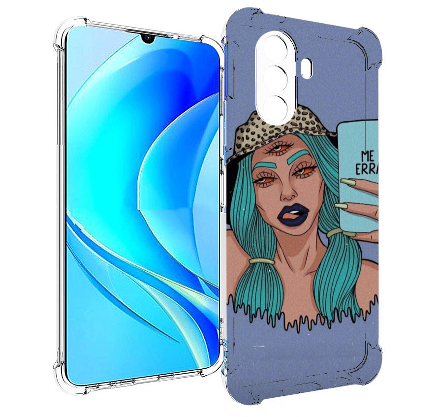 Чехол MyPads ME Erra женский для Huawei Nova Y70 / Nova Y70 Plus (MGA-LX9N), Прозрачный, Tocco
Чехол MyPads ME Erra женский для Huawei Nova Y70 / Nova Y70 Plus (MGA-LX9N), Прозрачный, Tocco