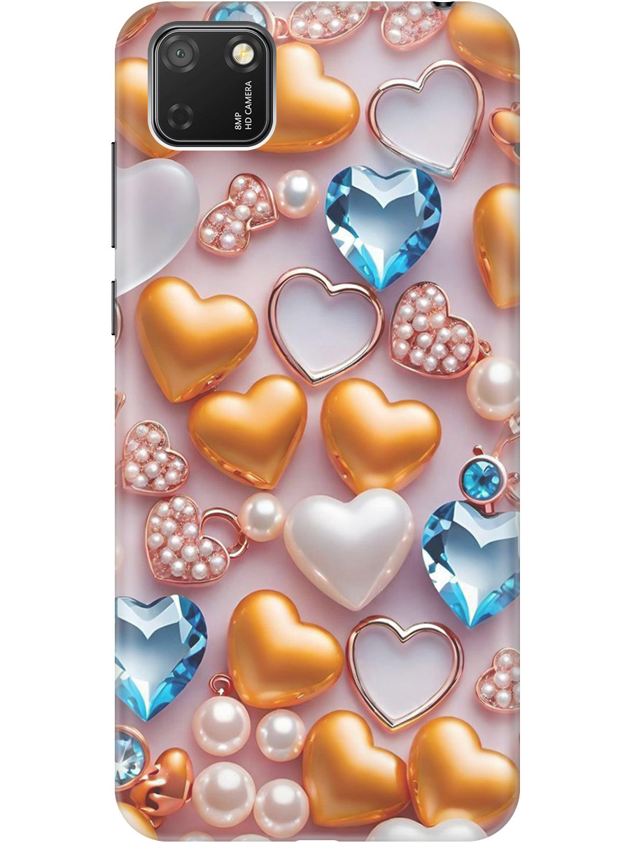 Силиконовый чехол на Honor 9S / Huawei Y5P с принтом "Украшения и сердечки", Прозрачный;белый;золотистый;голубой, 723100991
Силиконовый чехол на Honor 9S / Huawei Y5P с принтом "Украшения и сердечки", Прозрачный;белый;золотистый;голубой, 723100991