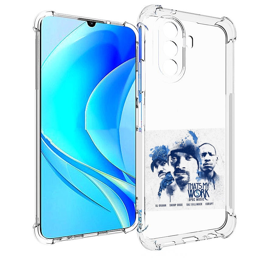 Чехол MyPads Snoop Dogg THAT’S MY WORK VOL для Huawei Nova Y70 / Nova Y70 Plus, Прозрачный, Tocco
Чехол MyPads Snoop Dogg THAT’S MY WORK VOL для Huawei Nova Y70 / Nova Y70 Plus, Прозрачный, Tocco