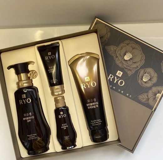 фото Ryo антивозрастной набор для мытья головы beautiful aging care pack set
