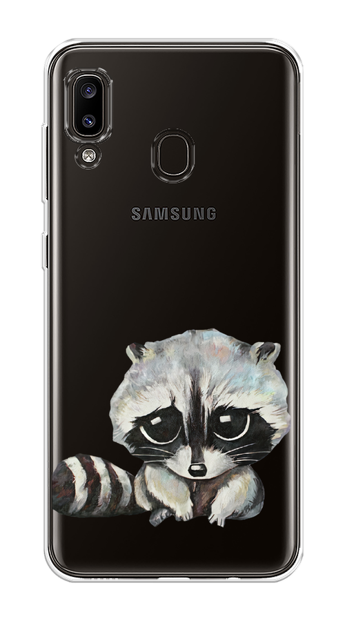 Чехол на Samsung Galaxy A30/A20 "Большеглазый енот", Серый;черный;прозрачный, 27550-1
Чехол на Samsung Galaxy A30/A20 "Большеглазый енот", Серый;черный;прозрачный, 27550-1