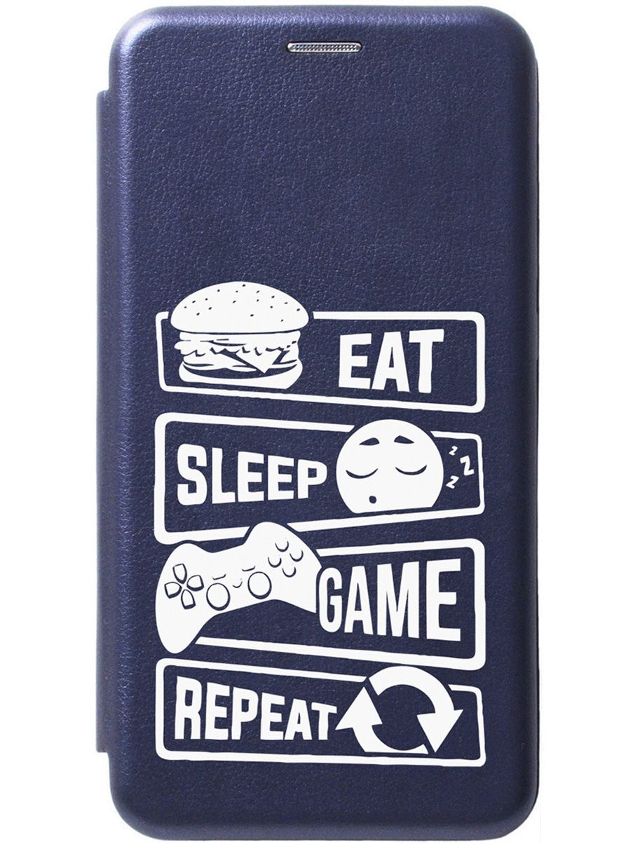 Чехол-книжка на Xiaomi Redmi 12C с 3D принтом "Game Repeat W" синий, Синий;белый, 158941
Чехол-книжка на Xiaomi Redmi 12C с 3D принтом "Game Repeat W" синий, Синий;белый, 158941