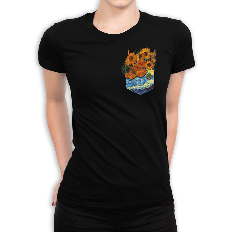 Футболка женская Dream Shirts Ван Гог - Подсолнухи в Кармашке черная 2XL, Черный, Ван Гог - Подсолнухи в Кармашке
Футболка женская Dream Shirts Ван Гог - Подсолнухи в Кармашке черная 2XL, Черный, Ван Гог - Подсолнухи в Кармашке