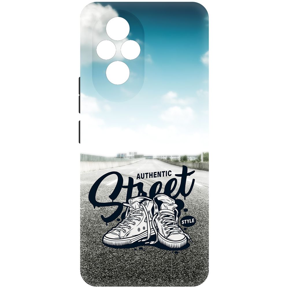 Чехол-накладка Krutoff Soft Case Кроссовки мужские Уличный стиль для Honor 200 черный
Чехол-накладка Krutoff Soft Case Кроссовки мужские Уличный стиль для Honor 200 черный