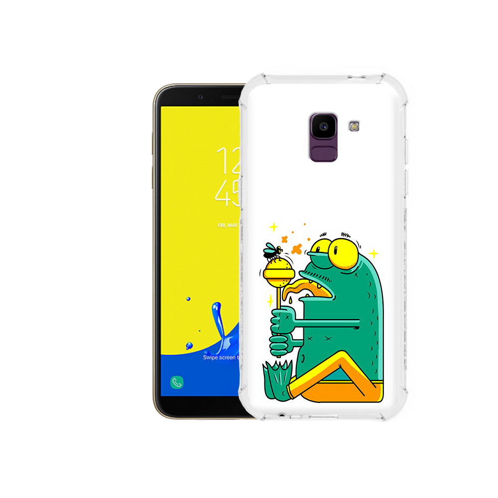 Чехол MyPads Tocco для Samsung Galaxy J6 (2018) Зеленая лягушка с чупа чупсом, Прозрачный, Tocco
Чехол MyPads Tocco для Samsung Galaxy J6 (2018) Зеленая лягушка с чупа чупсом, Прозрачный, Tocco