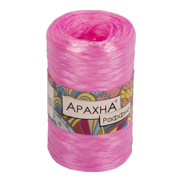 Пряжа ARACHNA Raffia 100% полипропилен 5 шт. х 50 г 200 м цв. №10 розовый Raffia-№, Raffia
Пряжа ARACHNA Raffia 100% полипропилен 5 шт. х 50 г 200 м цв. №10 розовый Raffia-№, Raffia
