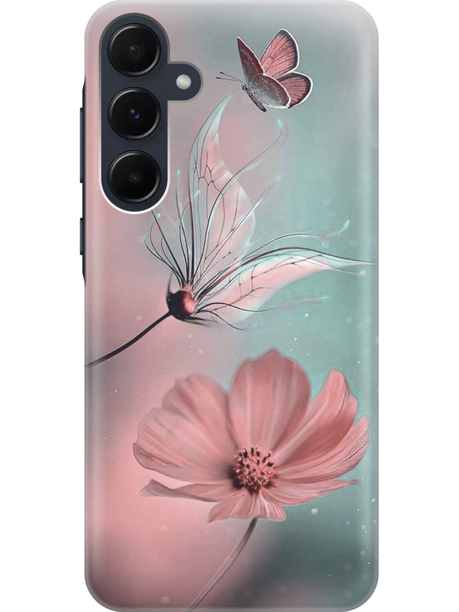 Силиконовый чехол на Samsung Galaxy A35 с рисунком "Бабочка и цветы", Голубой;розовый;серый, 20012130
Силиконовый чехол на Samsung Galaxy A35 с рисунком "Бабочка и цветы", Голубой;розовый;серый, 20012130