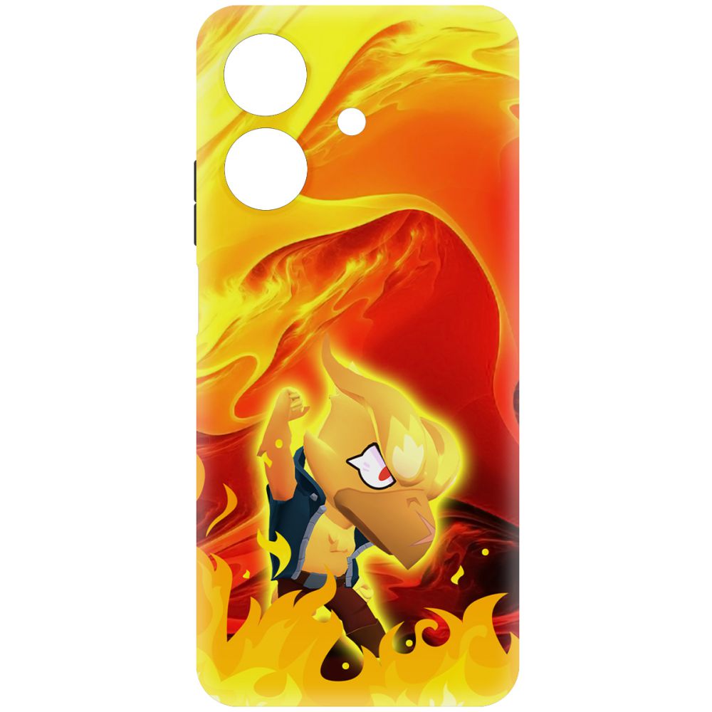 Чехол-накладка Krutoff Soft Case Brawl Stars - Ворон-Феникс для Realme Note 60 черный
Чехол-накладка Krutoff Soft Case Brawl Stars - Ворон-Феникс для Realme Note 60 черный