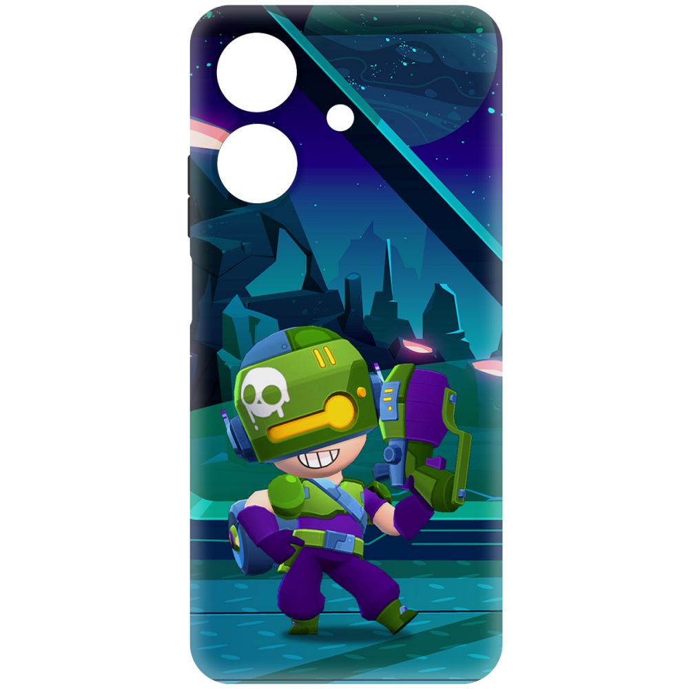 Чехол-накладка Krutoff Soft Case Brawl Stars - Контрабандистка Пенни для Realme Note 60, Черный
Чехол-накладка Krutoff Soft Case Brawl Stars - Контрабандистка Пенни для Realme Note 60, Черный
