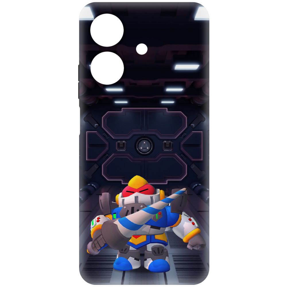 Чехол-накладка Krutoff Soft Case Brawl Stars - Паладин Вольт-Меха для Realme Note 60, Черный
Чехол-накладка Krutoff Soft Case Brawl Stars - Паладин Вольт-Меха для Realme Note 60, Черный