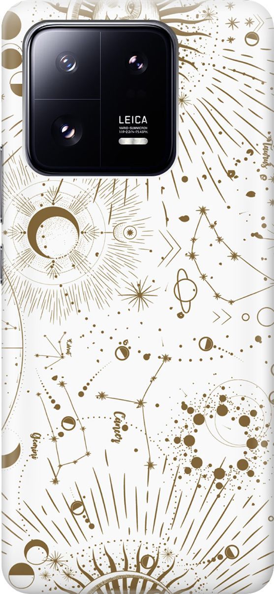 Силиконовый чехол на Xiaomi 13 Pro Про с принтом "Карта звездного неба", Белый;золотистый, 158970
Силиконовый чехол на Xiaomi 13 Pro Про с принтом "Карта звездного неба", Белый;золотистый, 158970