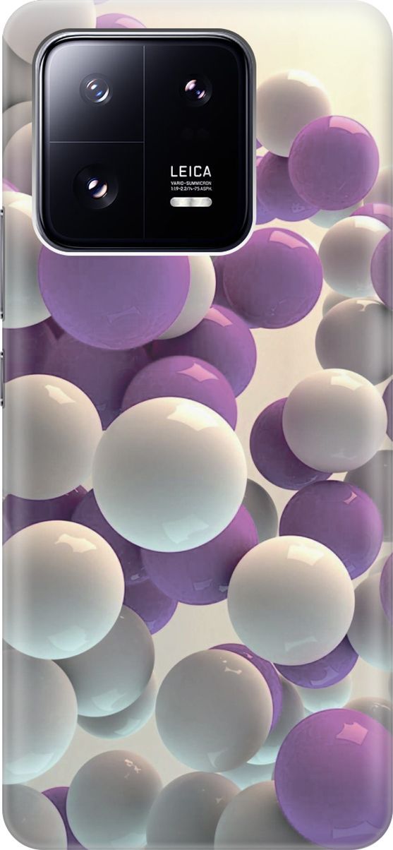 Силиконовый чехол на Xiaomi 13 Pro Про с принтом "Белые и сиреневые шары", Белый;фиолетовый, 158959
Силиконовый чехол на Xiaomi 13 Pro Про с принтом "Белые и сиреневые шары", Белый;фиолетовый, 158959