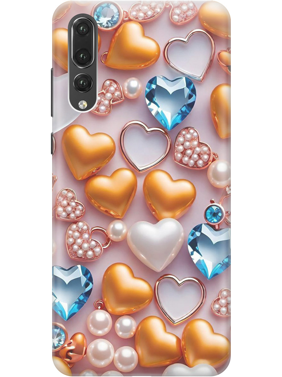 Силиконовый чехол на Huawei P20 Pro с принтом "Украшения и сердечки", Прозрачный;белый;золотистый;голубой, 717872391
Силиконовый чехол на Huawei P20 Pro с принтом "Украшения и сердечки", Прозрачный;белый;золотистый;голубой, 717872391