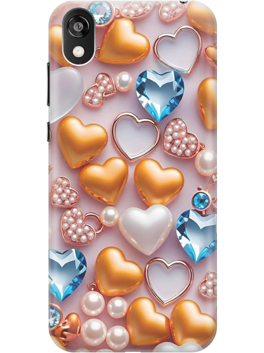 Силиконовый чехол на Honor 8S / Huawei Y5 (2019) с принтом "Украшения и сердечки", Прозрачный;белый;золотистый;голубой, 721008791
Силиконовый чехол на Honor 8S / Huawei Y5 (2019) с принтом "Украшения и сердечки", Прозрачный;белый;золотистый;голубой, 721008791
