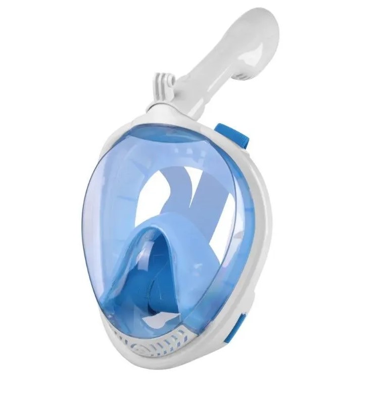Полнолицевая маска для подводного плавания TOP-Store размер L/XL бело-синий, Mask Snorkeling L/XL
Полнолицевая маска для подводного плавания TOP-Store размер L/XL бело-синий, Mask Snorkeling L/XL