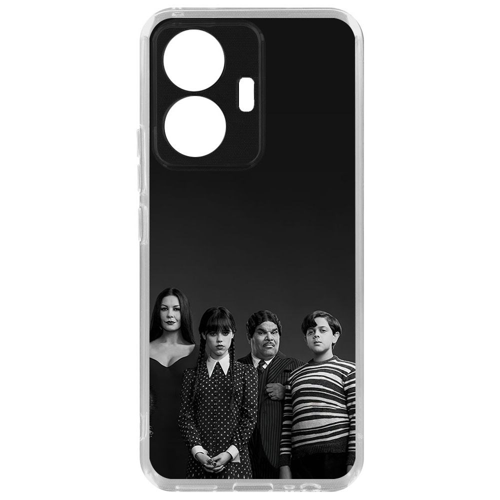 Чехол-накладка Krutoff Clear Case Уэнсдей Аддамс - Семейка Аддамс для Vivo T1, Прозрачный
Чехол-накладка Krutoff Clear Case Уэнсдей Аддамс - Семейка Аддамс для Vivo T1, Прозрачный