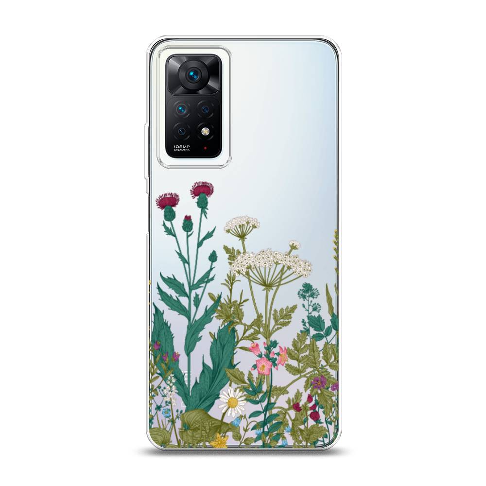 Чехол на Xiaomi Redmi Note 11 Pro Plus 5G "Дикие полевые цветы", Зеленый;розовый;белый, 312150-2
Чехол на Xiaomi Redmi Note 11 Pro Plus 5G "Дикие полевые цветы", Зеленый;розовый;белый, 312150-2