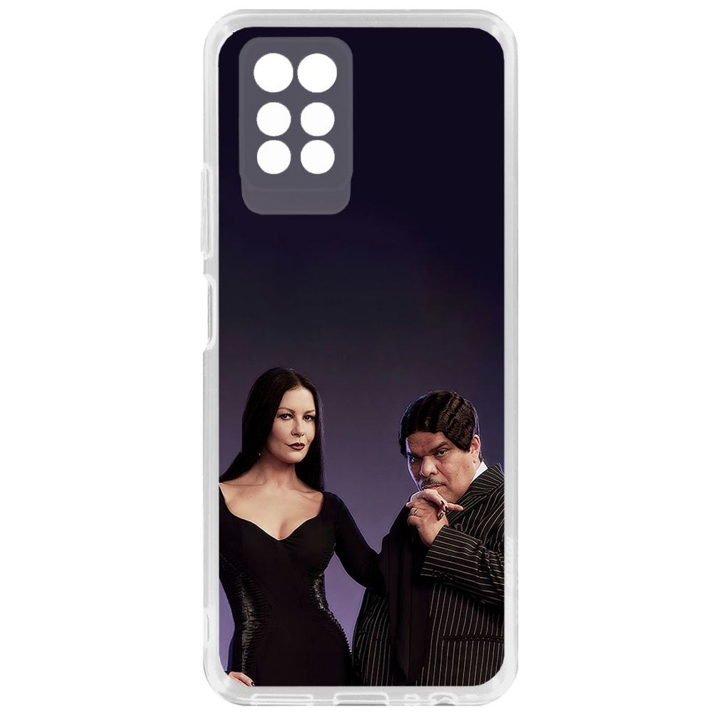 Чехол-накладка Krutoff Clear Case Уэнсдей Аддамс - Мортиша и Гомес для INFINIX Note 10 Pro, Прозрачный
Чехол-накладка Krutoff Clear Case Уэнсдей Аддамс - Мортиша и Гомес для INFINIX Note 10 Pro, Прозрачный