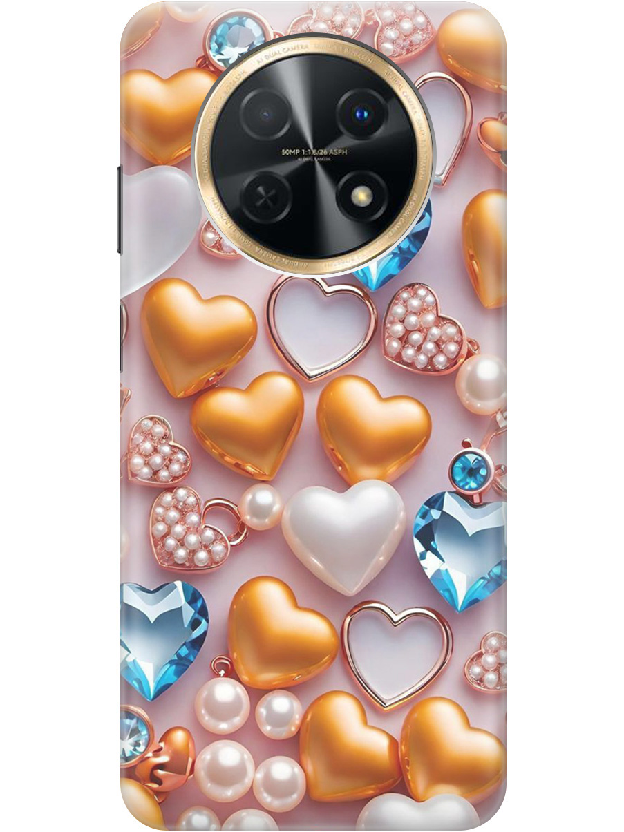 Силиконовый чехол на Huawei nova Y91 с принтом "Украшения и сердечки", Прозрачный;белый;золотистый;голубой, 772566991
Силиконовый чехол на Huawei nova Y91 с принтом "Украшения и сердечки", Прозрачный;белый;золотистый;голубой, 772566991
