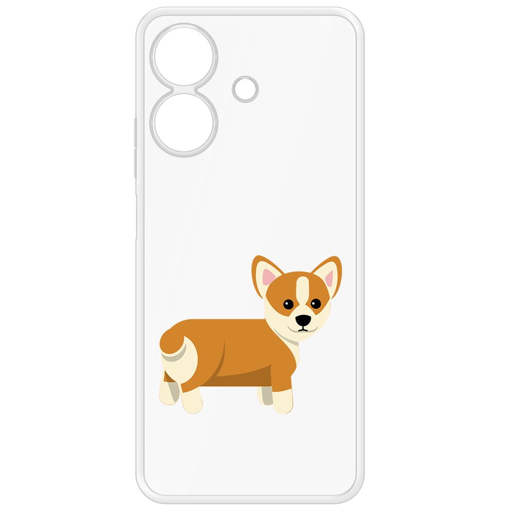 Чехол-накладка Krutoff Clear Case Рисованный корги вид 1 для Realme Note 60X, Прозрачный
Чехол-накладка Krutoff Clear Case Рисованный корги вид 1 для Realme Note 60X, Прозрачный