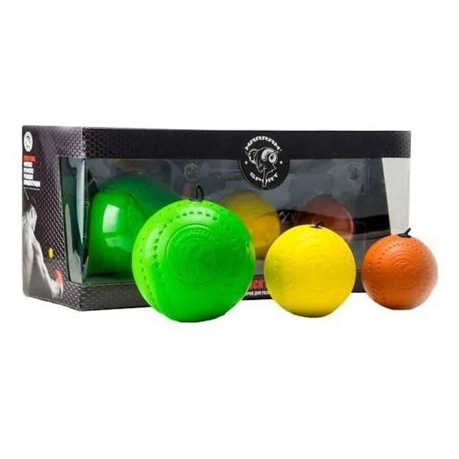 Спортивный тренажер Fight Ball MARRAM SPORT Quick Ball (набор), Желтый;зеленый;оранжевый, Quick Ball
Спортивный тренажер Fight Ball MARRAM SPORT Quick Ball (набор), Желтый;зеленый;оранжевый, Quick Ball