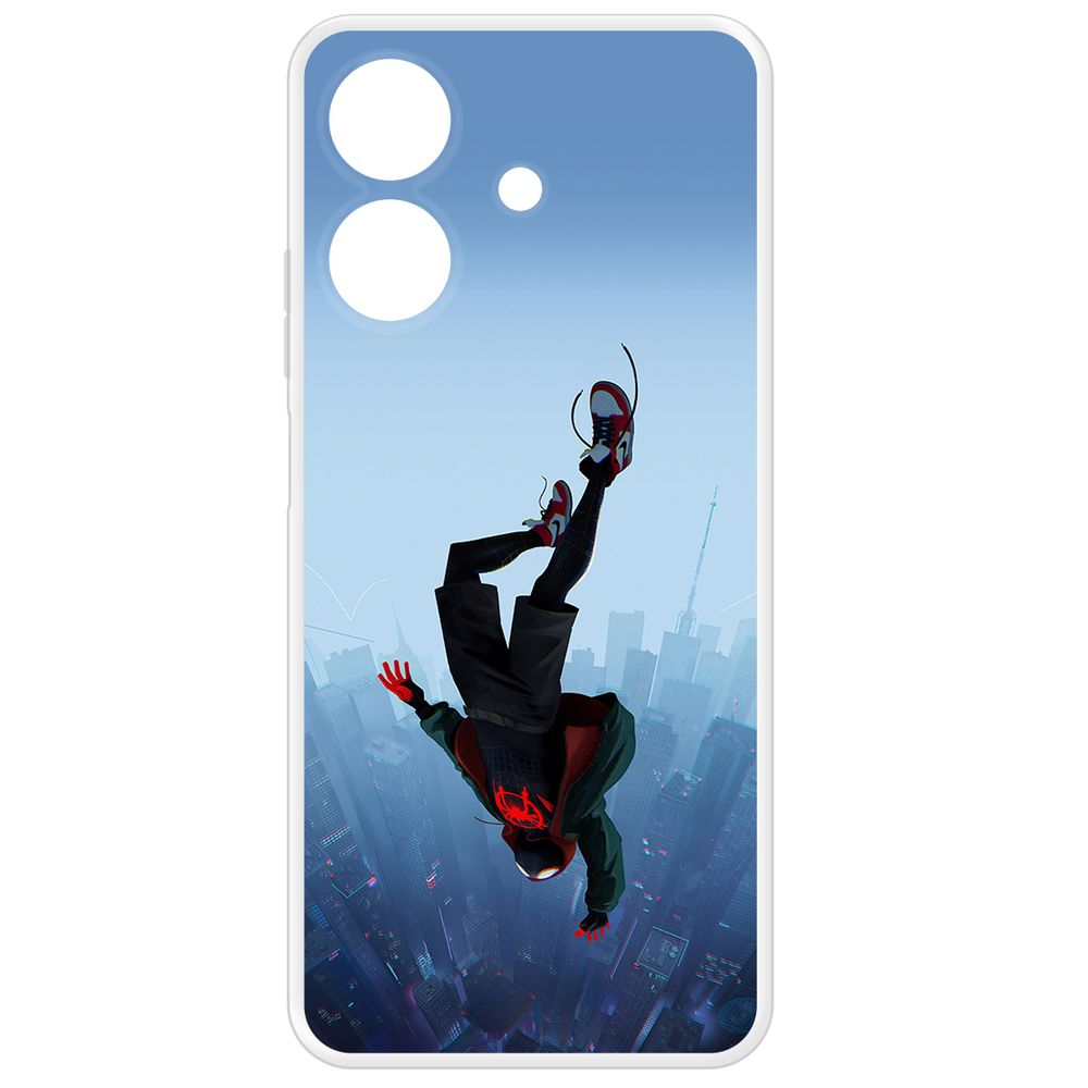 Чехол-накладка Krutoff Clear Case Человек-Паук. Майлз Моралес для Realme Note 60X, Прозрачный
Чехол-накладка Krutoff Clear Case Человек-Паук. Майлз Моралес для Realme Note 60X, Прозрачный