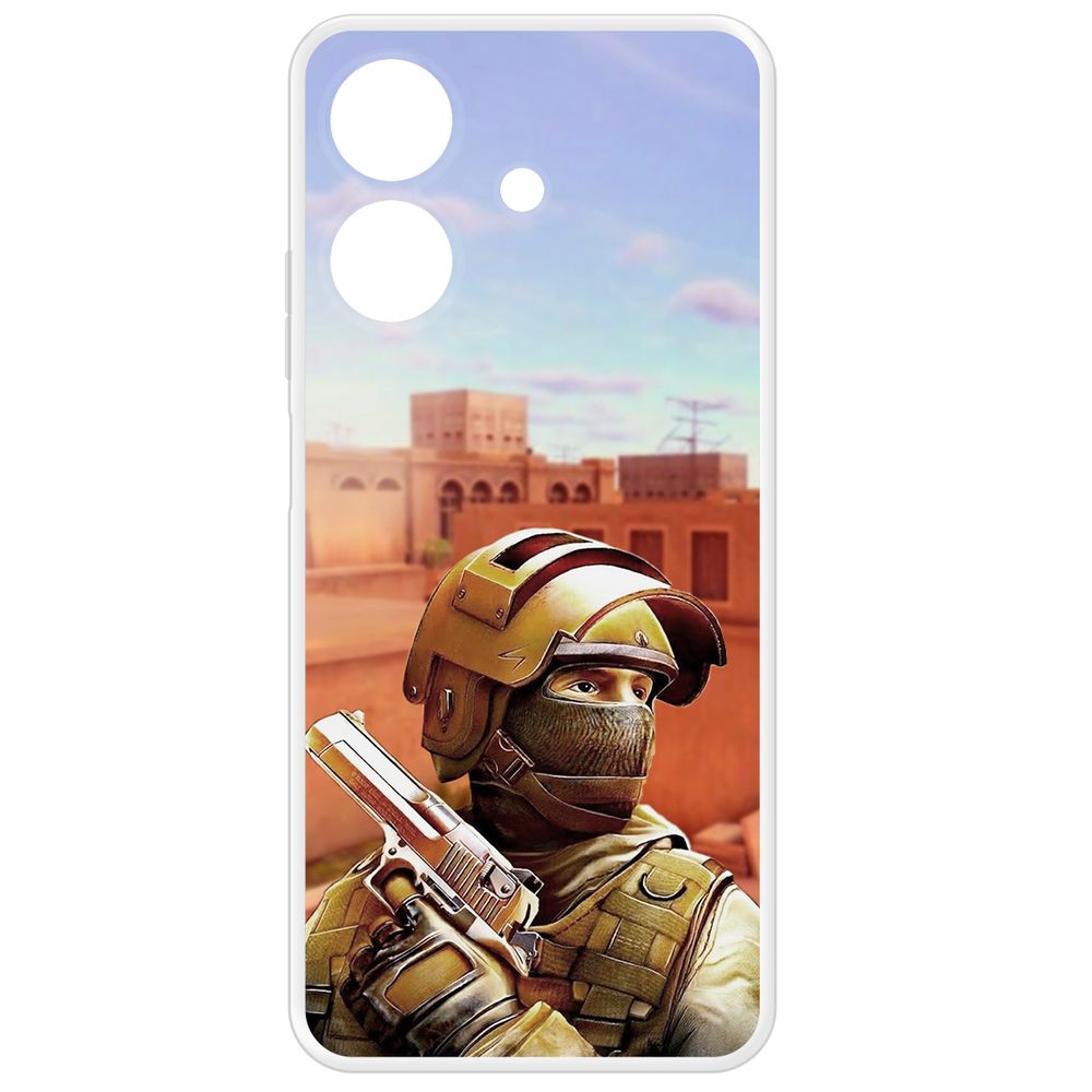 Чехол-накладка Krutoff Clear Case Cтандофф 2 (Standoff 2) - Спец для Realme Note 60X, Прозрачный
Чехол-накладка Krutoff Clear Case Cтандофф 2 (Standoff 2) - Спец для Realme Note 60X, Прозрачный