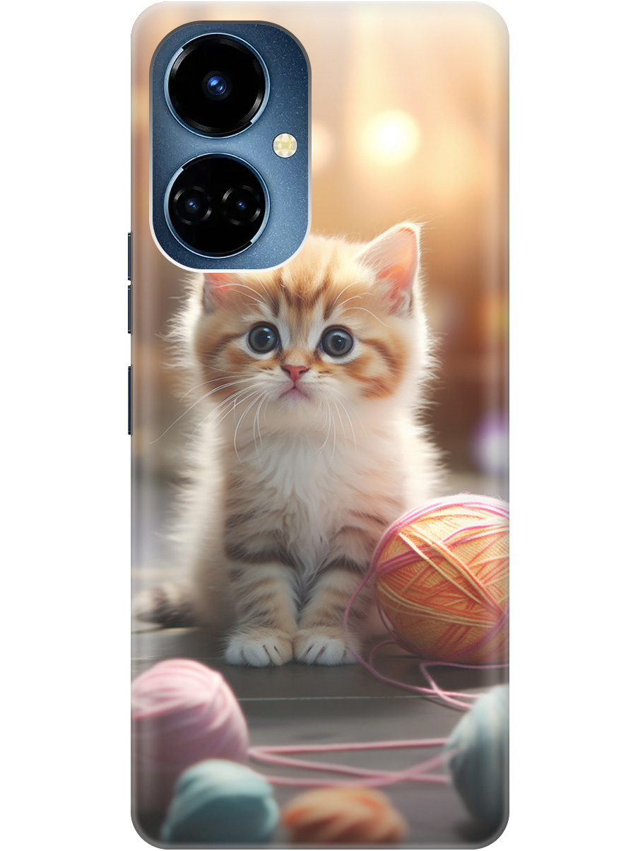 Силиконовый чехол на Tecno Camon 19 / 19 Pro с рисунком "Котик и нитки", Белый;желтый;розовый, 20011878
Силиконовый чехол на Tecno Camon 19 / 19 Pro с рисунком "Котик и нитки", Белый;желтый;розовый, 20011878