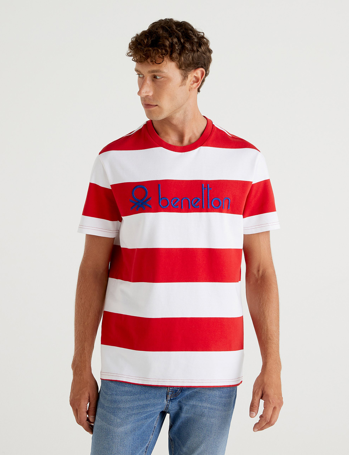 фото Футболка мужская united colors of benetton 21a_3eccj1aj5 разноцветная l