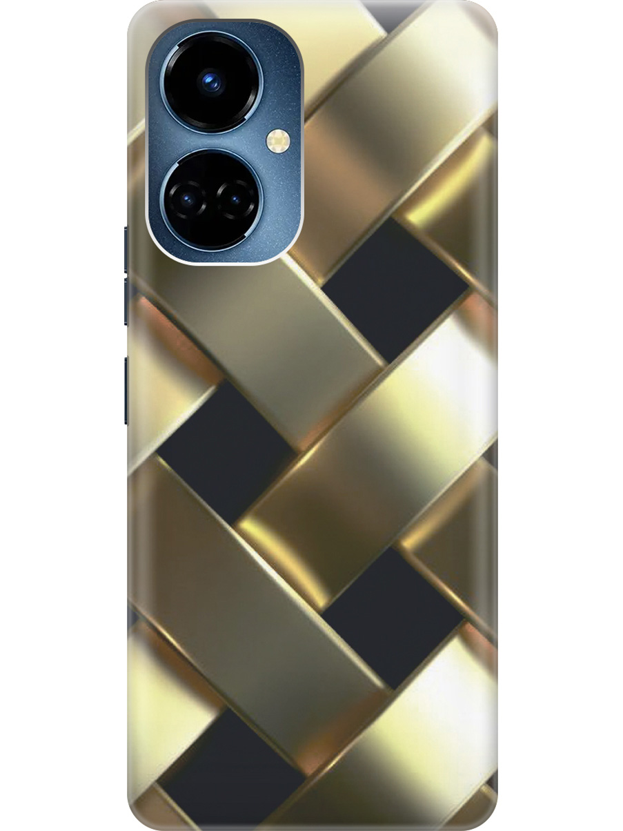 Силиконовый чехол на Tecno Camon 19 / 19 Pro с рисунком "Золотистое плетение", Золотистый;черный, 20011878
Силиконовый чехол на Tecno Camon 19 / 19 Pro с рисунком "Золотистое плетение", Золотистый;черный, 20011878