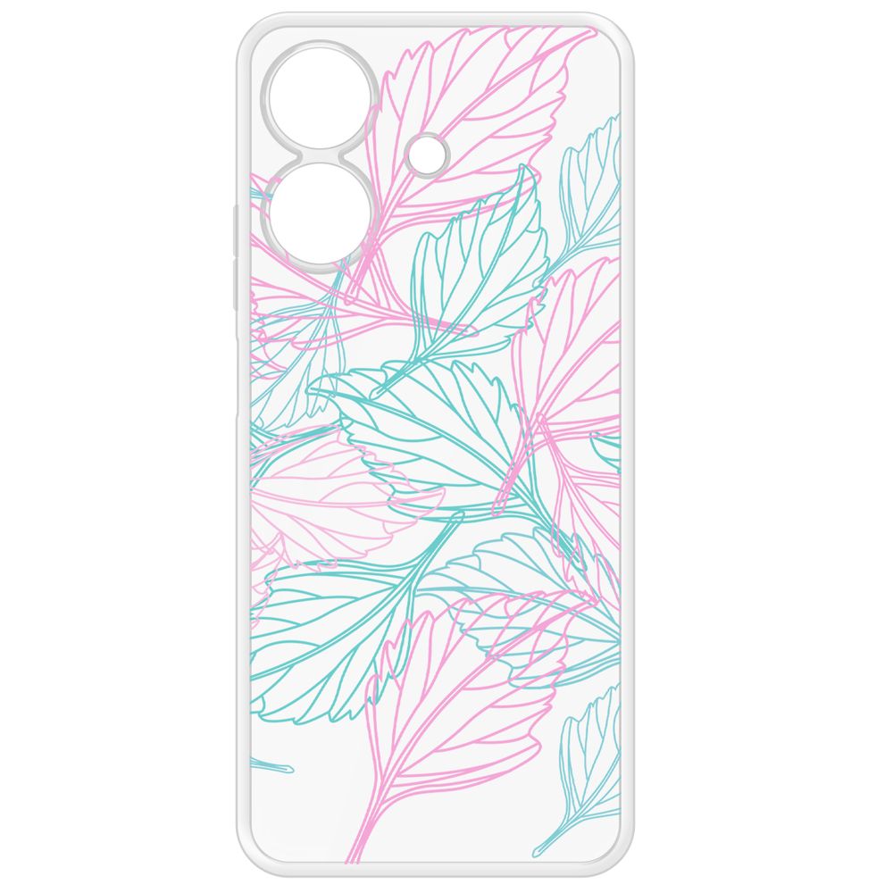 Чехол-накладка Krutoff Clear Case Листья паттерн для Realme Note 60X, Прозрачный
Чехол-накладка Krutoff Clear Case Листья паттерн для Realme Note 60X, Прозрачный