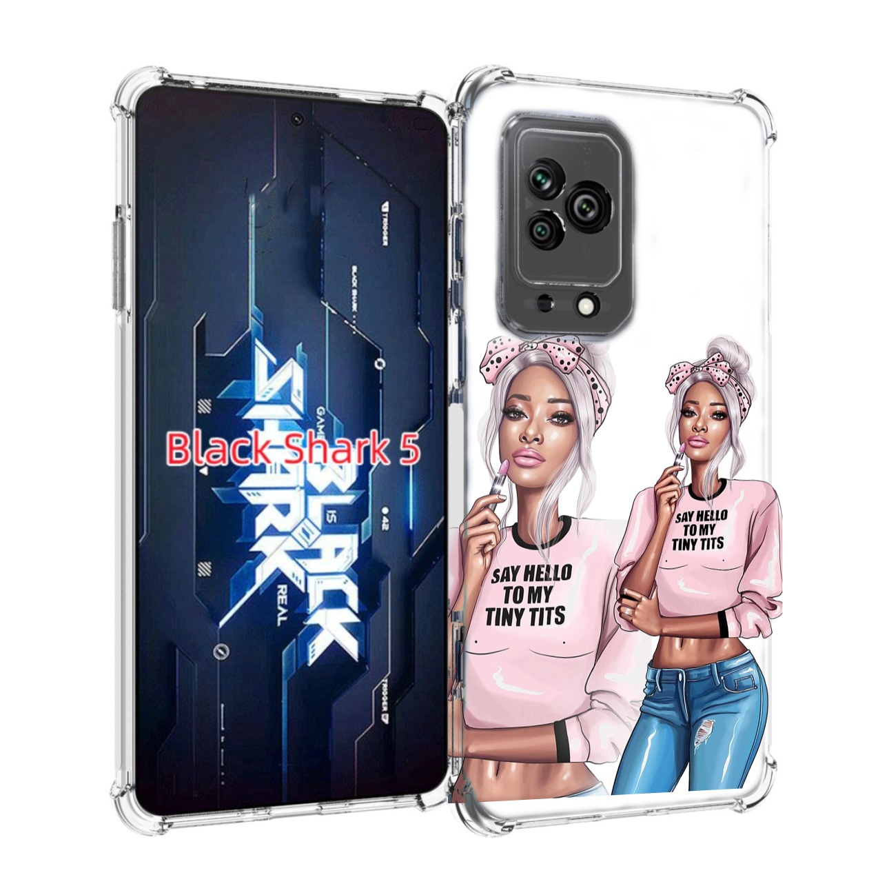 Чехол MyPads Девушка-в-розовой-футболке женский для Xiaomi Black Shark 5, Прозрачный, Tocco
Чехол MyPads Девушка-в-розовой-футболке женский для Xiaomi Black Shark 5, Прозрачный, Tocco