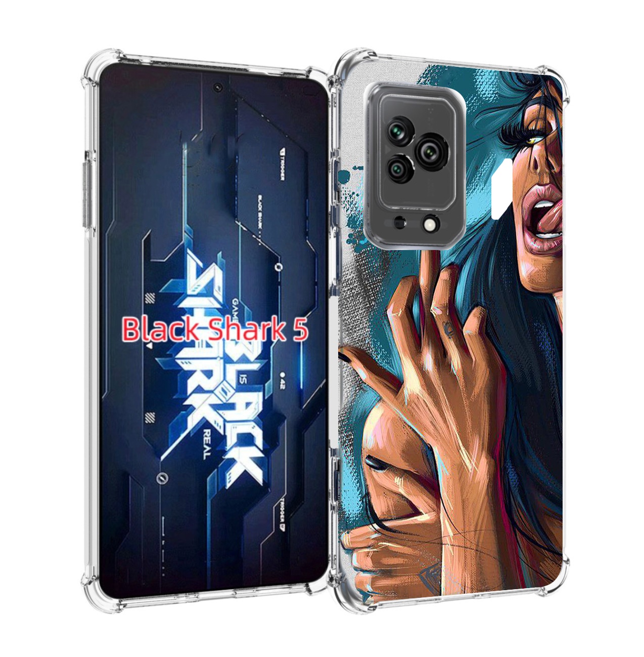Чехол MyPads Девушка-нарисованная-дерзкая женский для Xiaomi Black Shark 5, Прозрачный, Tocco
Чехол MyPads Девушка-нарисованная-дерзкая женский для Xiaomi Black Shark 5, Прозрачный, Tocco