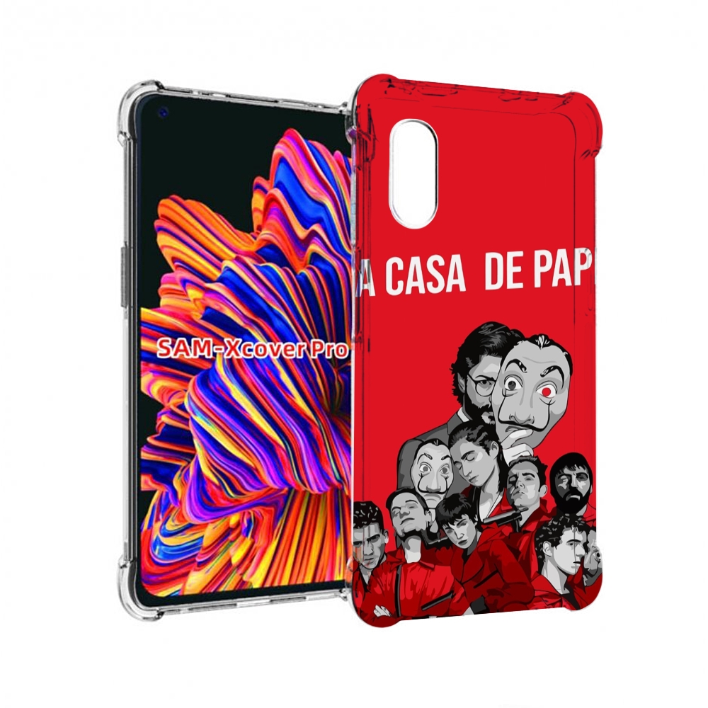 Чехол MyPads бумажный-дом-команда для Samsung Galaxy Xcover Pro 1, Прозрачный, Tocco
Чехол MyPads бумажный-дом-команда для Samsung Galaxy Xcover Pro 1, Прозрачный, Tocco