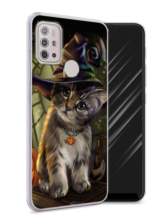 Чехол Awog на Lenovo K13 Note/Motorola Moto G10/G20/G30 "Кот на Хэллоуин", Разноцветный, 242150-2
Чехол Awog на Lenovo K13 Note/Motorola Moto G10/G20/G30 "Кот на Хэллоуин", Разноцветный, 242150-2